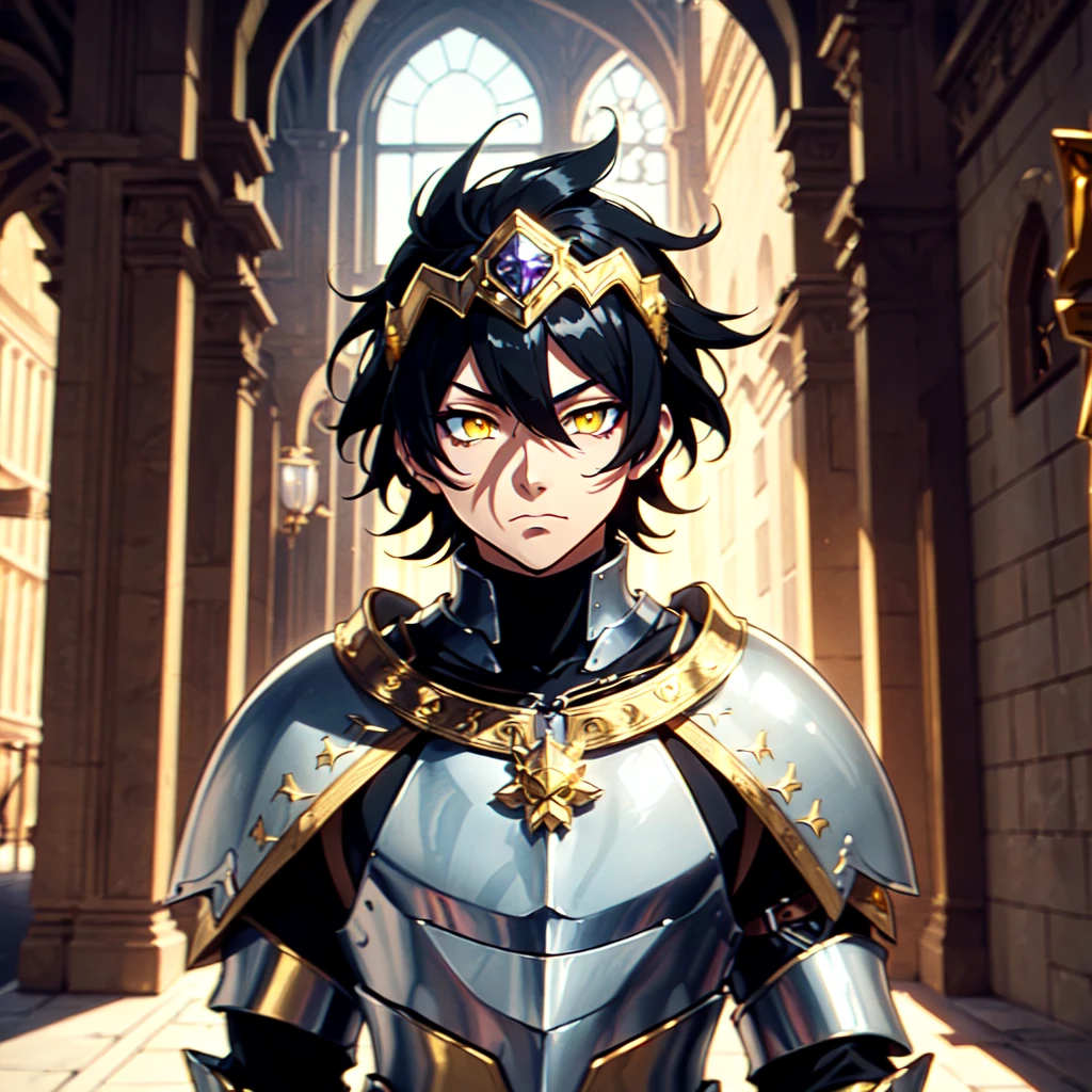 128K Ultra High Definition,
128K Ultra High Quality,
128K Ultra High Resolution,
Best Definition,
Best Quality,
Best Resolution,
Perfectly Detailed,
Perfectly Designed,
Extremely Detailed,
Extremely Designed,
Hyper Detailed,
Hyper Definition,
Hyper Quality,
Hyper Resolution,
Masterpiece,
(((Anime))),
Body Shot,
(((Boy))),
Handsome,
Muscular Body,
(((Black Mid Hair))),
(((Yellow Eyes))),
(((Gold Warlord Armor))),
(((Inside Of Medieval Royal Palace Background Scenery))),
