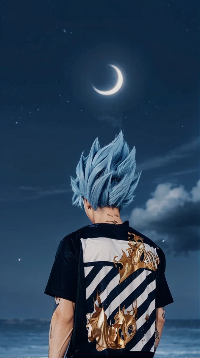 Gogo anime real madrid shirt