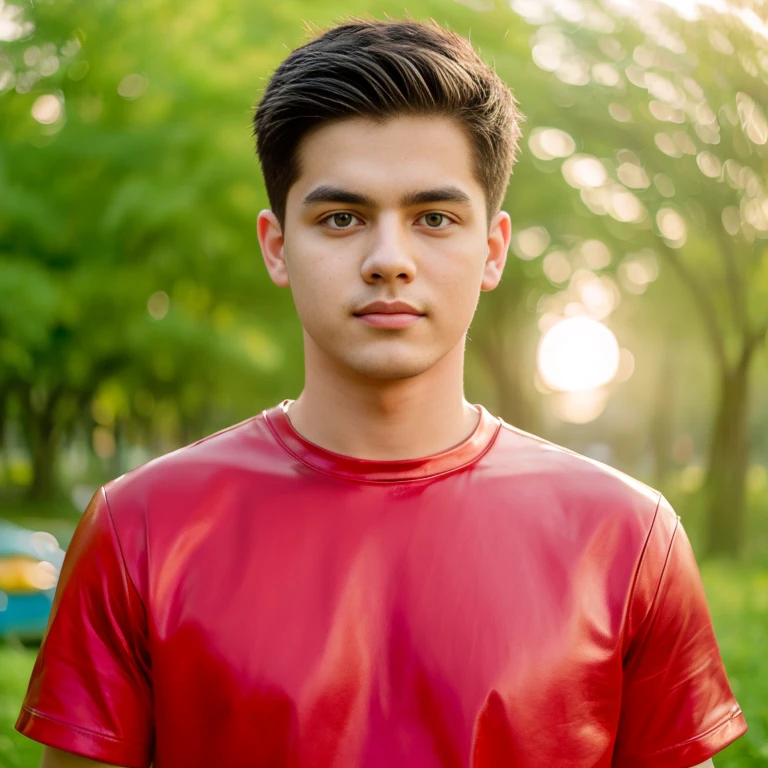 Aarav man, 25 years old, short black haircut, standing in the middle of the road., Hero Moves, standing next to car, Nissan 350z middle shot, The promotion is still on., The promotion is still on., Zach Retz, Shot with canon eos r5, Shot with canon eos r5, moody movie lighting, Rafael Pernaz, Photo Editor, Alexander Rostov, Still from Riverdale, Portrait 8 k, cyberpunk noir, ultra realistic, neon, photography model, raw image, dsrl, neon signs, purple, light blue, red