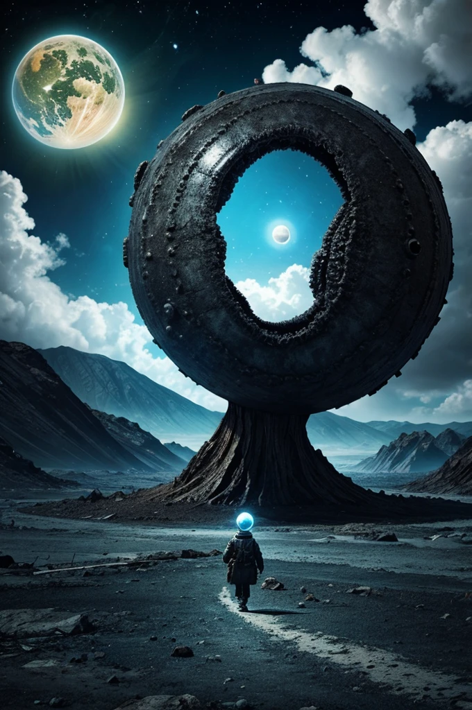 A planet on the verge of destruction by a lovecraftian monster