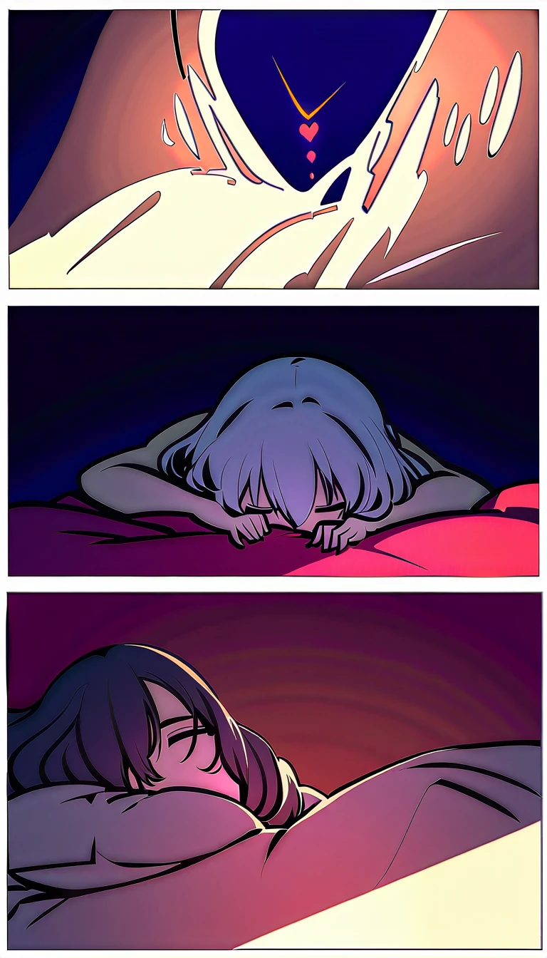 A girl sleeps at night, cheeks wet with tears, afraid of the light, her heart lost. [Verse 2] Illuminated by the moonlight, one walks in the darkness, embracing loneliness, waiting for dawn. [Chorus] A vampire's sadness, the cry of loneliness, continuing to seek love, destined to disappear into the darkness. [Verse 3] Cold blood flows, closing my heart, no one can see the wounds in my heart. [Bridge] The night wind blows, a sound that tickles my ears, an unforgettable pain, into the darkness. [Chorus] A vampire's sadness, the cry of loneliness, continuing to seek love, destined to disappear into the d