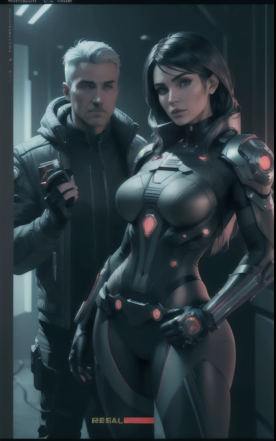 (Comic Style), (Color Line Art:1.5), ((best quality)), ((masterpiece)), (detailed:1.4), 3d, Image of a beautiful cyberpunk woman,Human Development Report (High Dynamic Range),Ray Tracing,nvidia RTX,Super Resolution,Unreal 5,Subsurface scattering,PBR Textures,Post-Processing,Anisotropic filtering,Depth of Field,Maximum clarity and sharpness,Multi-layered textures,Albedo and Specular Maps,Surface Shading,Accurate simulation of the interaction between light and material,Perfect proportion,Octane Rendering,Two-color lighting,Large aperture,Low ISO,White Balance,Rule of Thirds,8K Native, (Practical:1.3), (Mature Adults:1.5), 