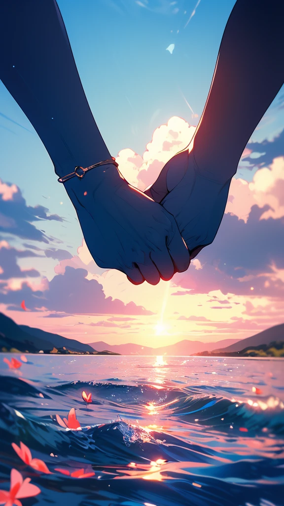 The clear blue sky is tinged with a deep blue, characteristic of summer. Looking from one end of the sky to the other, the gradation of blue changes subtly, becoming more transparent the further one's gaze goes. The white clouds floating in places are as fluffy as cotton candy and are slowly being carried away by the wind. The sun rises high, casting an intense light that casts a firm shadow on the earth. Its light leaks through the trees, creating flickering shadows on the ground. Under a blue sky, green leaves glisten in the light, and in the distance, the silhouettes of mountains appear thin. If the ocean is nearby, the sound of gentle waves can be faintly heard and the scent of the tide wafts in the air. The smell of grass and flowers also mingle, and the air is filled with the scent of summer. The cicadas' chirping echoes through the air, their sound further enhancing the serenity of the summer day.
Translated with DeepL.com (free version)