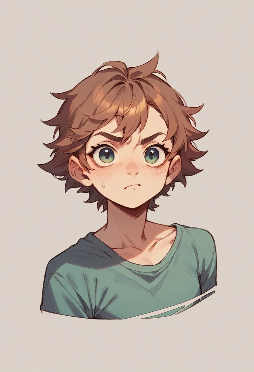 Telling to be silent, cute