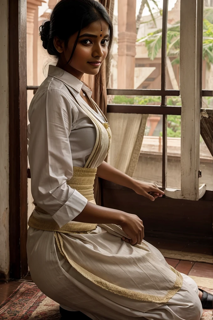 Female maid in India