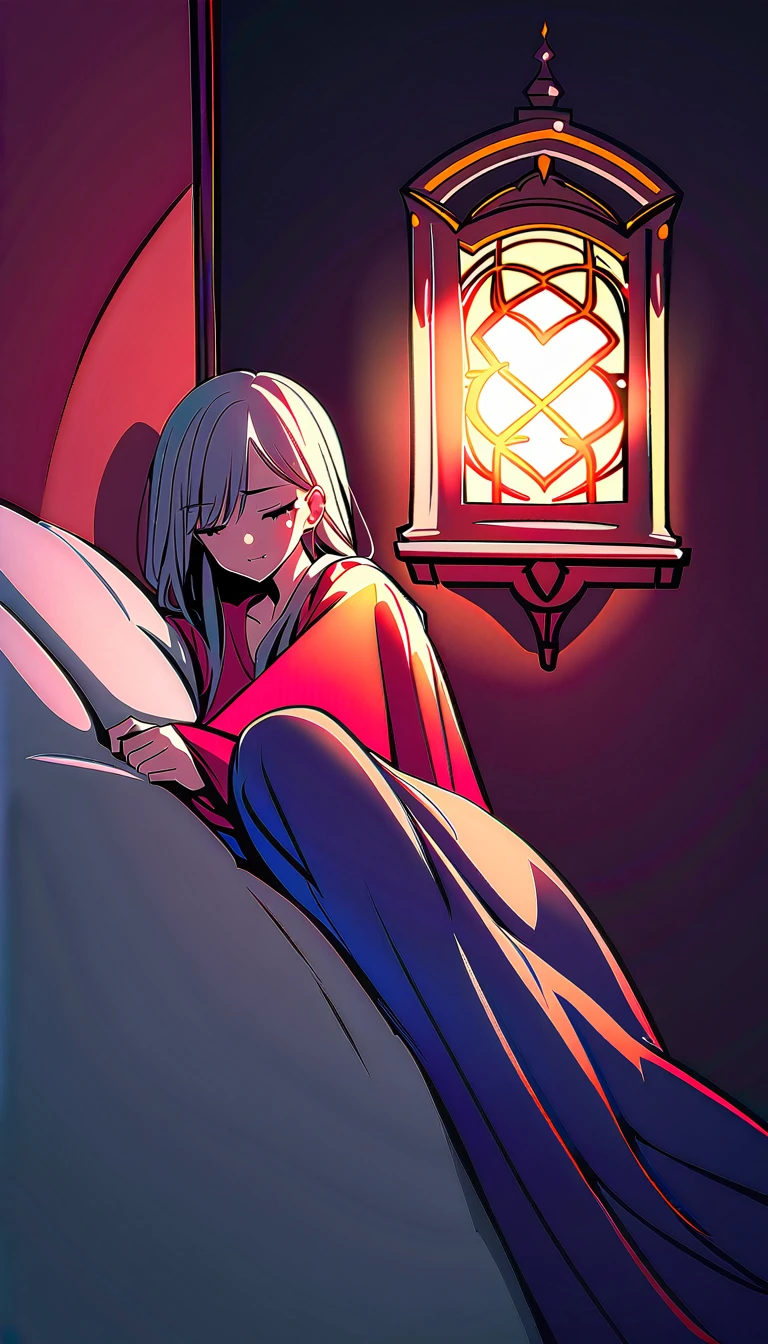 A girl sleeps at night, cheeks wet with tears, afraid of the light, her heart lost. [Verse 2] Illuminated by the moonlight, one walks in the darkness, embracing loneliness, waiting for dawn. [Chorus] A vampire's sadness, the cry of loneliness, continuing to seek love, destined to disappear into the darkness. [Verse 3] Cold blood flows, closing my heart, no one can see the wounds in my heart. [Bridge] The night wind blows, a sound that tickles my ears, an unforgettable pain, into the darkness. [Chorus] A vampire's sadness, the cry of loneliness, continuing to seek love, destined to disappear into the d