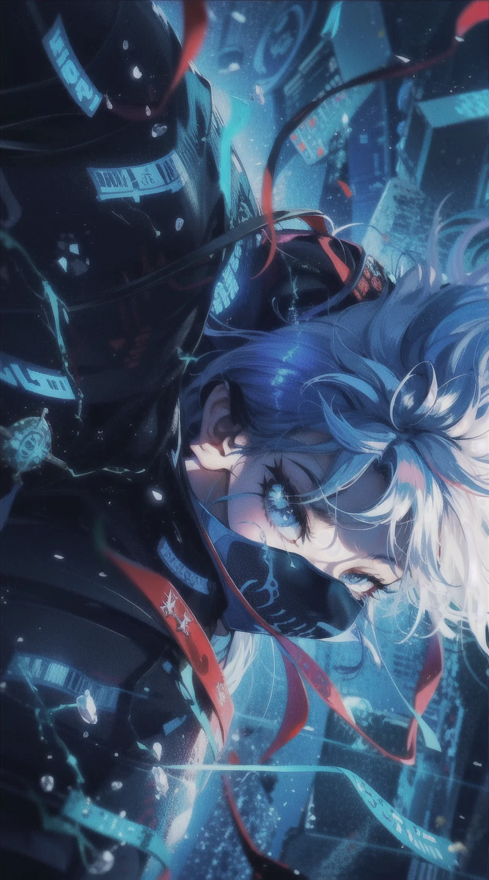 Change the blue color to green red and black 