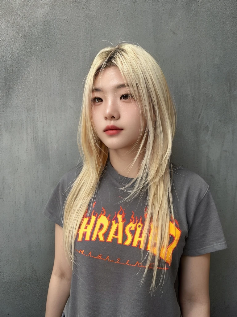 Best Quality, 8k, Masterpiece, (Portrait: 1.3), (photo realistic:1.4), (hyper realistic:1.4), Sharp Focus, looking at viewer, (smoother lighting:1.1), (increase cinematic lighting quality:0.9), realistic lighting, backlighting, light on face, ray trace, (brightening light:1.2), (Increase quality:1.4), sharp detail, (best quality real texture skin:1.4), finely detailed eyes, black_eyes, finely detailed face, 25 year old Korean woman, (white formal_shirt:1.4), (Create an image maintaining the original base model hairstyle:1.5)