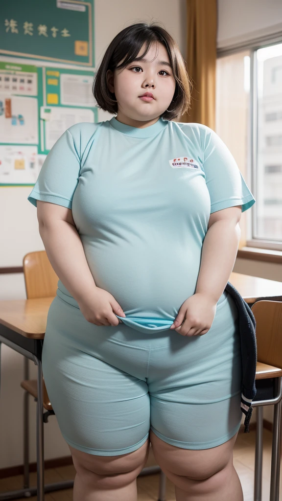 a fat chinese 10 year old obese ,chubby overweight ,young fat girl in ,cute plump schoolkid,heavy set young girl,thick student,extremely obese young female student,very fat and heavy young girl,stout short haired girl in school,chubbychild in classroom,cute pudgy young student