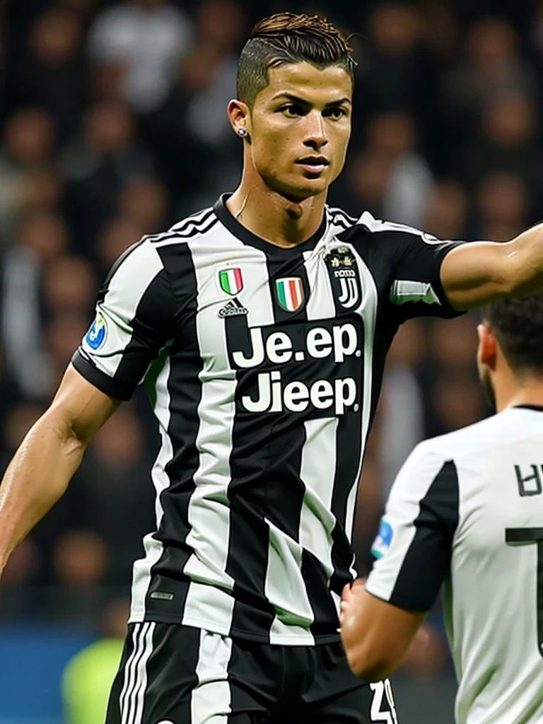 CR7 with Juventus