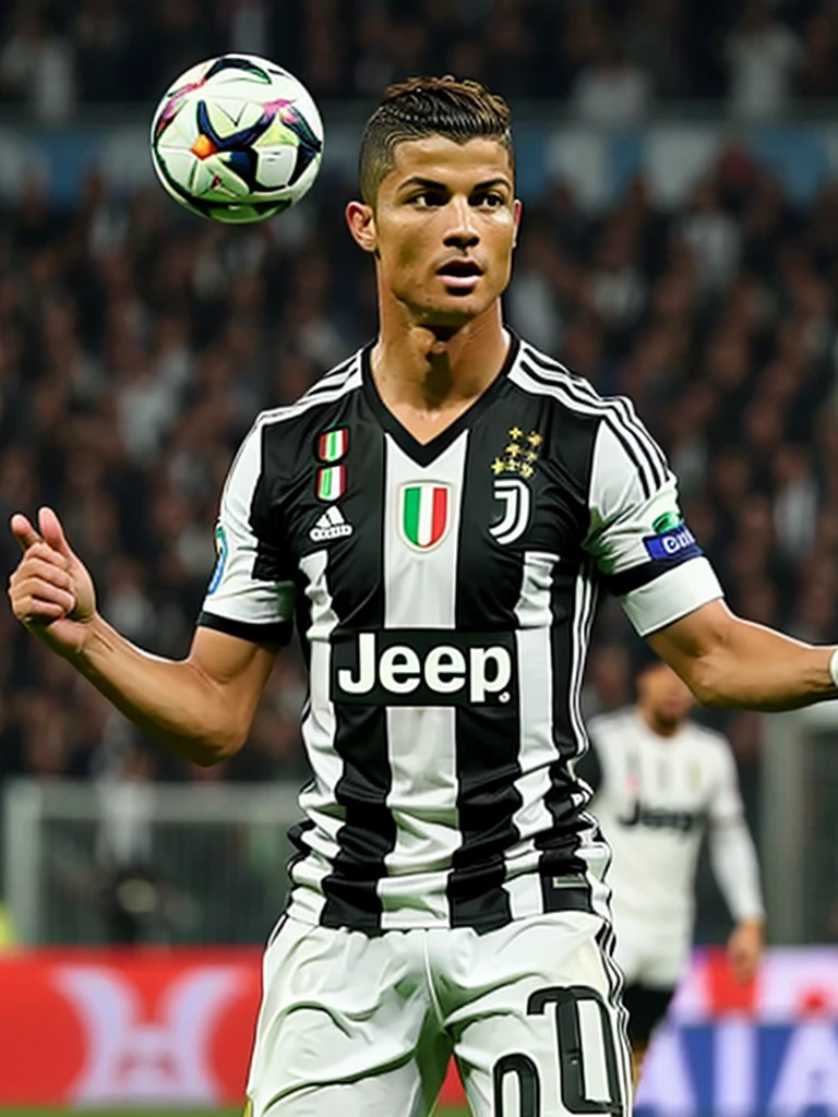 CR7 with Juventus