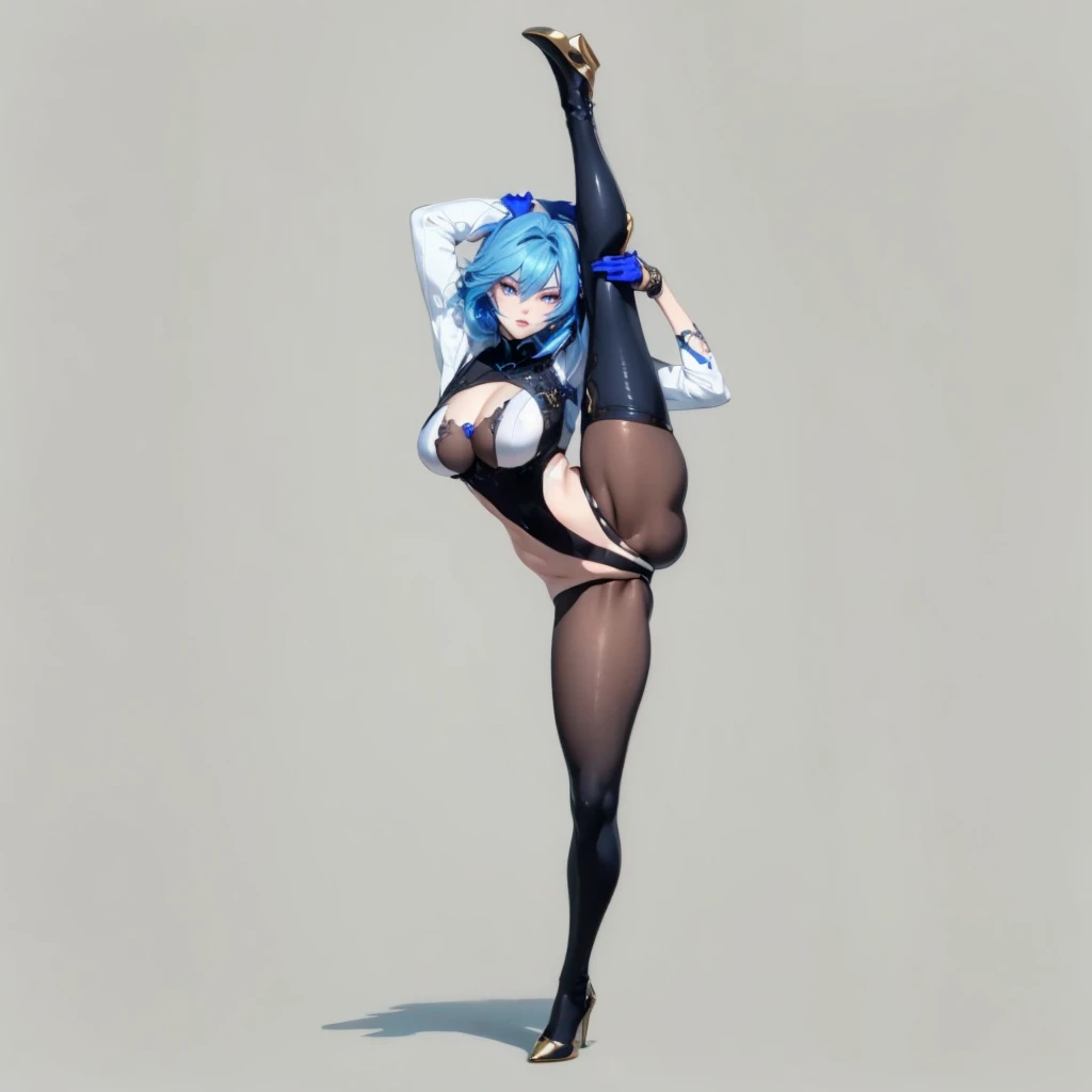 ((1girl, solo, full body, full body front)), (perfect anatomy, perfect hands, perfect legs), beautiful body, natural proportions BREAK
((extremely detailed face)), (beautiful detailed eyes:1.6), (realistic pupils, realistic iris:1), expressive eyes, looking at viewer, (clear eyes:1.2), (sharp facial features:1.2), (hyperrealistic:1), (detailed skin texture:1.2), smooth skin, (blue hair), (golden eyes), (short hair:1.3), (detailed lips, attractive lips:1.1), (glossy lips:1) BREAK
(skin tight:1.5) BREAK
(masterpiece:1.2), best quality, high resolution, (highly detailed shading), (realistic lighting:1.2), anime-style, perfect lighting, vibrant colors, dynamic tones, striking hues, 8k, absurd resolution, perfect shadows, hdr, UHD, ambient lighting, realistic, ultra-realistic, photo realistic, highly detailed, rich detail, luminous colors, fine texture, intricate design, professional illustration, (soft light:1.2), (illustration:0.8)