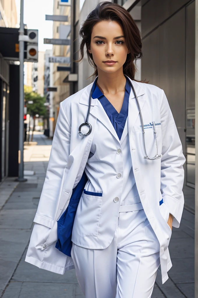 White Doctor suit