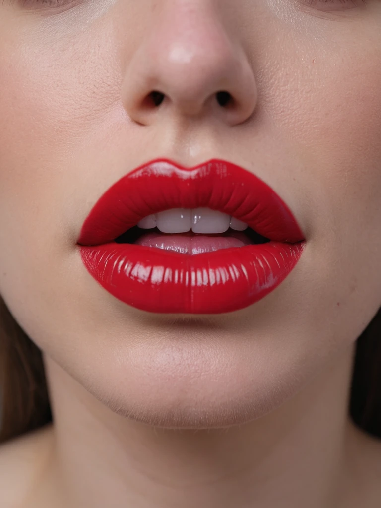 (handmade:1.4), (penis:1.2),focus on penis, (naked tits covered in cum:1.3 NFV((after blowjob)), ((cum on face))huge lips, lip filler, Red lips,, Professional color correction for low-angle shooting, delicate hands, tight свитер