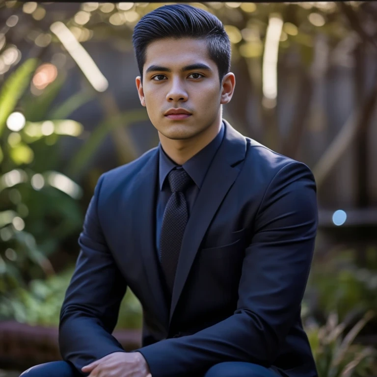 Aarav man, 25 years old, short black haircut, standing in the middle of the road., Hero Moves, standing next to car, Nissan 350z middle shot, The promotion is still on., The promotion is still on., Zach Retz, Shot with canon eos r5, Shot with canon eos r5, moody movie lighting, Rafael Pernaz, Photo Editor, Alexander Rostov, Still from Riverdale, Portrait 8 k, cyberpunk noir, ultra realistic, neon, photography model, raw image, dsrl, neon signs, purple, light blue, red