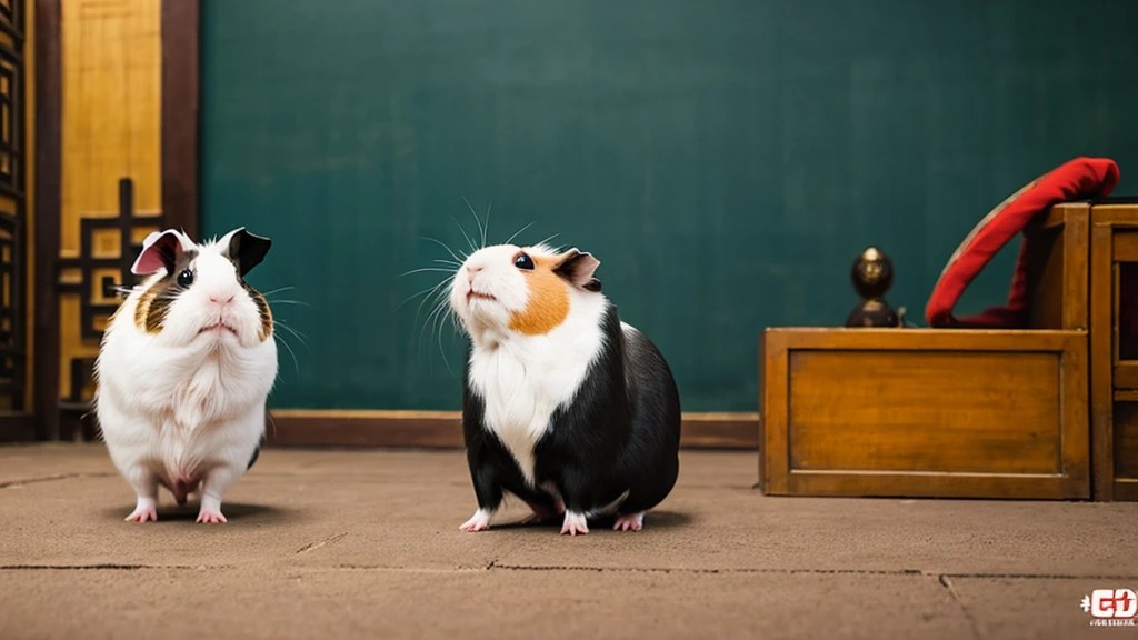 Guinea pig as a kungfu master