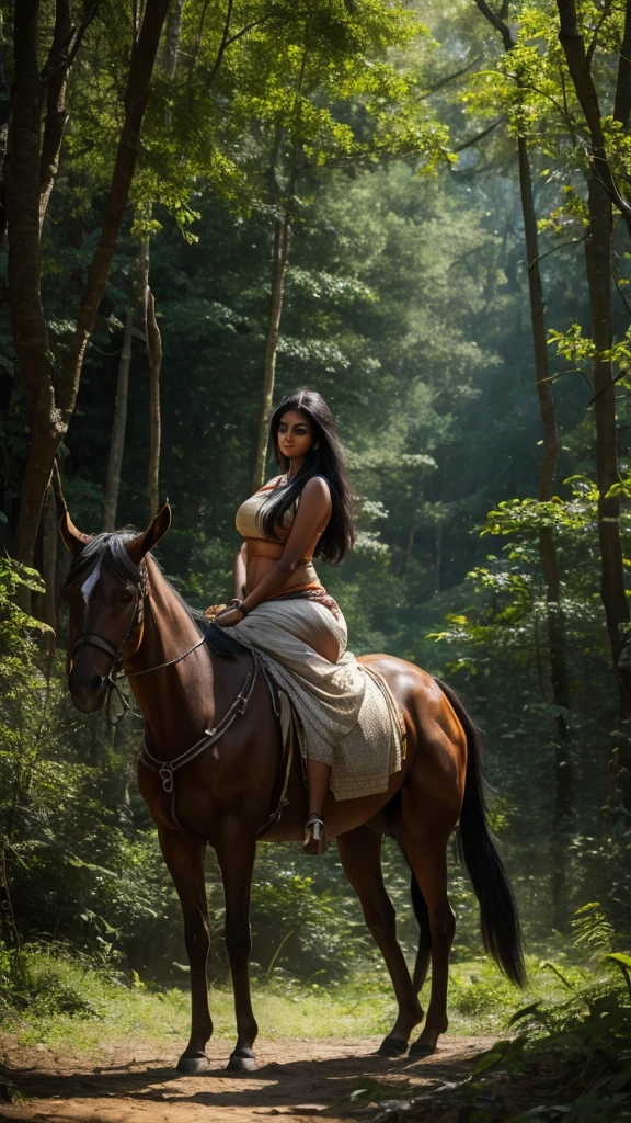6 feet tall big ass beautiful indian girl in forest