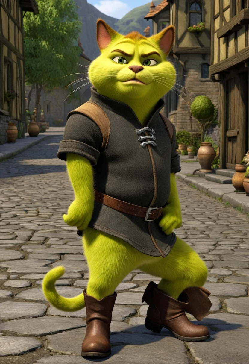 puss in boots from shrek movie