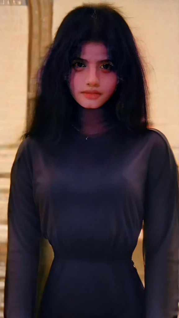 A Indian girl model red dress black hair, Surrealism, 8k, super detail
