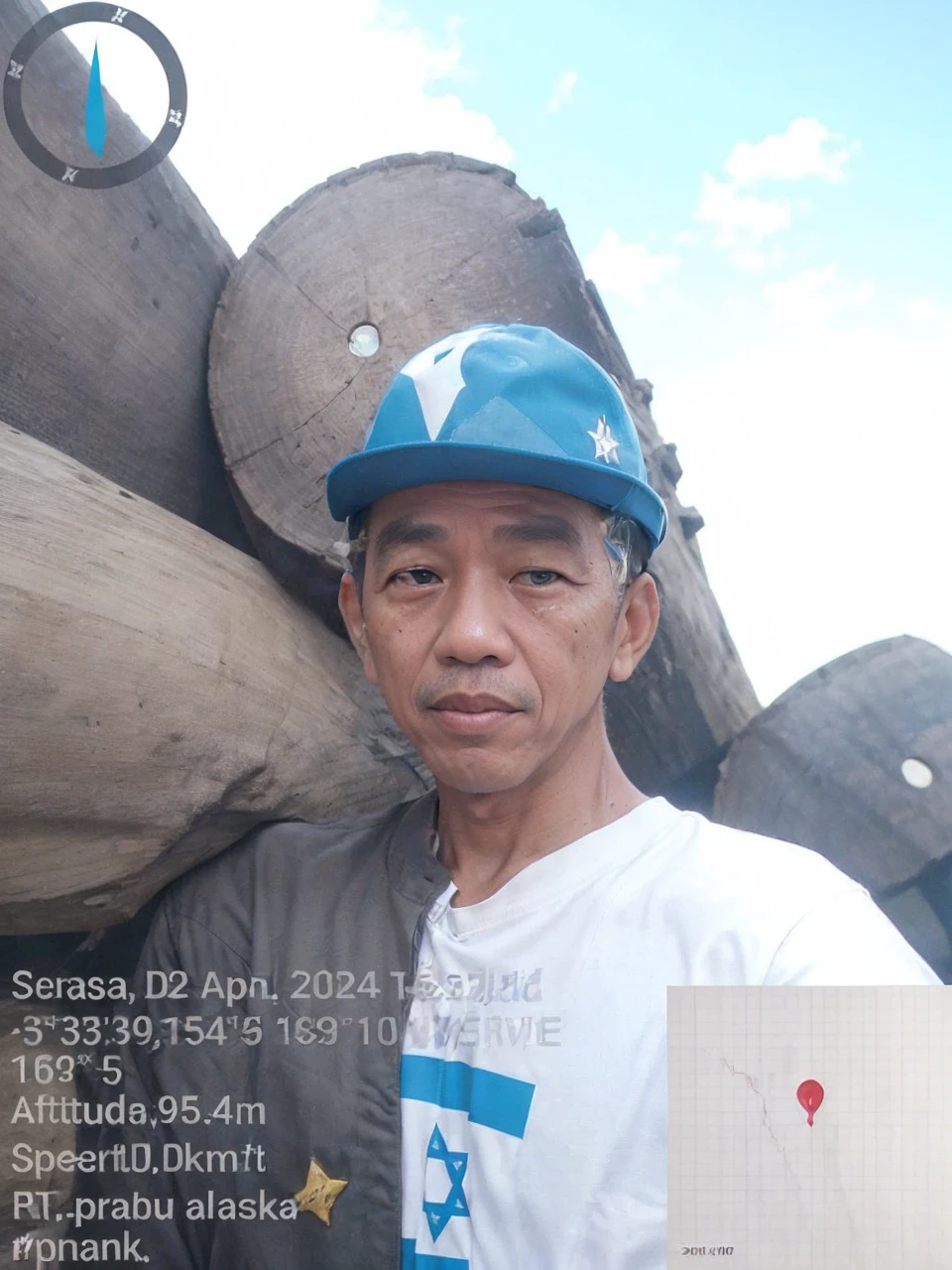 4k, Best quality, masterpiece, ultra high res, beautiful lighting, (realistic, photo-realistic:1.4), realistic background, jokowi, 1man, 50 years old, wear captain america superhero outfit, long shot,