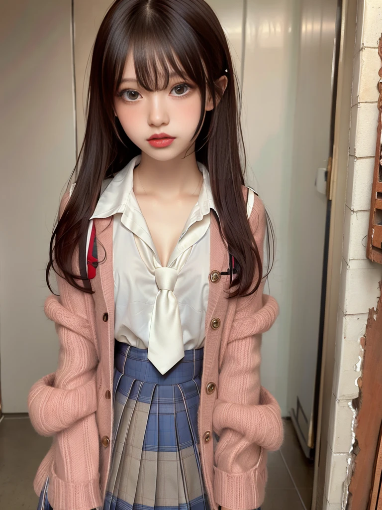 ((loli:1.2,6 years old:1.2)),(random pose:1.2),(random kids clothes:1.5),(Thin type:1.8),(big breasts),(random hairstyle),(Highest image quality,(8k),ultra-realistic,best quality, high quality, high definition, high quality texture,high detail,beautiful detailed,fine detailed,extremely detailed cg,detailed texture,a realistic representation of the face,masterpiece,Sense of presence)