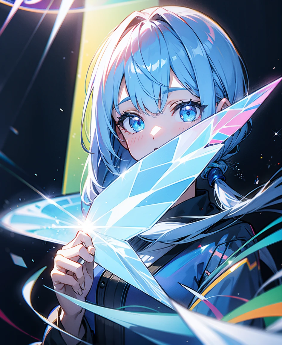 Holographic glow effect