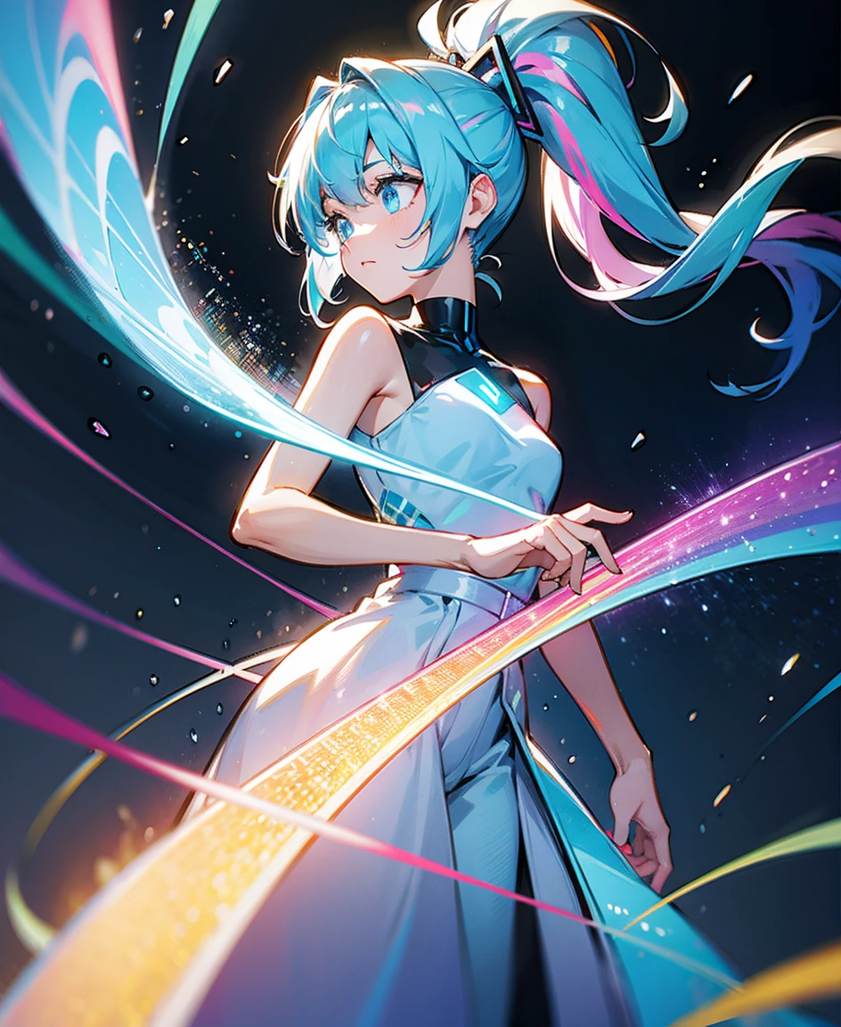 Holographic glow effect