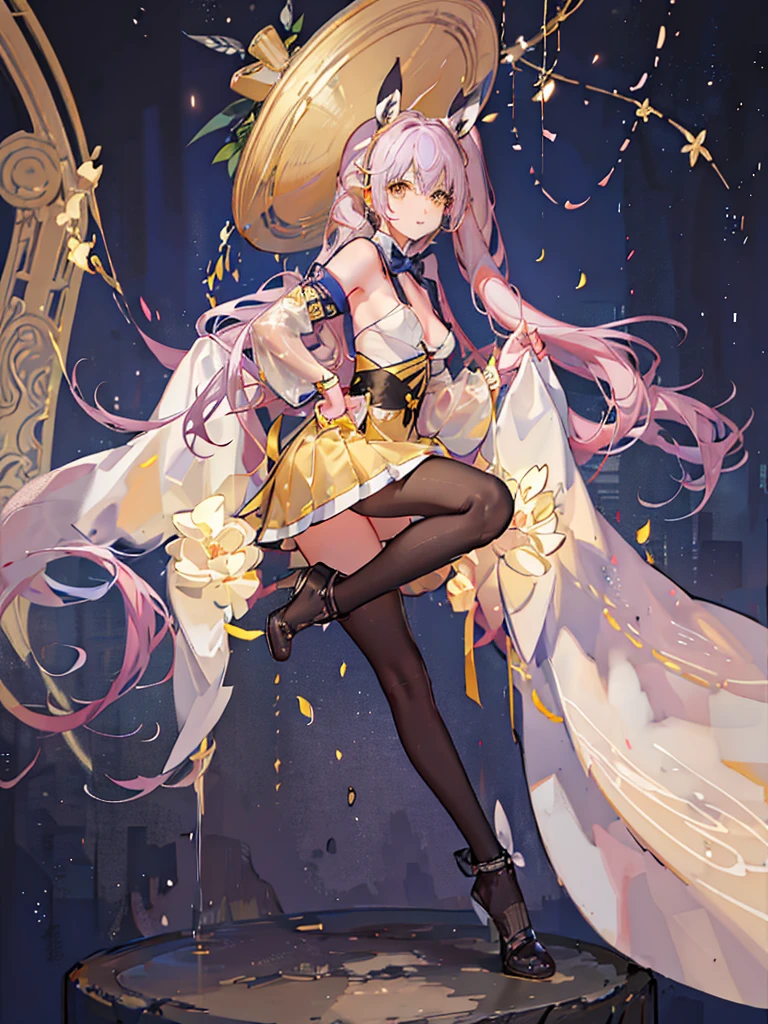 An illustration,masterpiece,girl,Bob Hair,Brown Hair,beautifuleye,Cleavage,Small breasts,(Sexy face),Cabaret Club,(VIP Room),hostess,Red backless dress,(Show me your back),(look back),Bare shoulders,((whole body:1.3)),((Black high heels:1.1)),茶色のeye,(small sparkly earrings),Close your mouth,{Depth of written border},(Particles of light:1.1).Photorealisticです、It is high resolution.、Gentle Light、1 Female、soloで、Hip Up、Glowing Skin、(A detailed face)、Hair with white waves、見る者を誘うeye、恋人eye線、inviting expression、Sexy smile、Perfection & Style、Perfect balance、Detailed skin、Naughty conflicts、I can see your chest、showing her：1.2、showing her：1.2、Horizontal feet、（At 32K、Live Shooting、Highest quality、workmanship：1.2)、(Spreading her legs wide、Spread your legs wide)、(Long twin tails)、Viewers are watching、前からeye線、Bullish、Erotic、Light blue bra、White skin、knees、(Beige pantyhose)、Absurd、Small Face、Bangs from center to center、The forehead is visible、(Embarrassed、skinny、)、workmanship、Highest quality、Ultra-high resolution、beautiful、beautiful、There is only one person、solo、Full Body、cute、Japanese women、Are standing、 （Photorealistic：1.37）、Photon interpretation、Realism、Young face、ブラウンeye、Black socks、(Red bow tie)、Radio City、Physical-based manners are cute、Maebo、Depth of written boundary、Body、Beautiful feet、Beautiful long legs、Slim legs、Tie your hair in one strand on your chest、(I can see the bangs)、lips、Blue_eye、Nose Soft、 (Shui Color)Shirt)、(Navy, blue and white checkered pleated skirt)、kneesが見える、Peaches、Black cotton socks、Nogizaka Idol、actress、Japanese Idols、Slender girl、whole body写真、Super Definition、Black short socks、White Lace Socks Short、At 32K, (((Wonderful))), (((Highest quality))), ((Ultra-detailed)), (((((Big yellow ribbon in hair)))))、((( Headband))))、(((Cat ear)))、((((( Knee-high socks)))))、((((kneesを曲げる))))、((((Open Leg)))))、 (((Maid uniform)))、((((Thin chest))))、(((whole body像)))、(((He wears black platform short boots )))、(((( 1人のgirl))))、(((((Thin chest)))))、((Delicate and beautiful))、((((20歳のgirl))))、(((A smile is a lovely expression))))、 ((((Ruffled uniforms))))、((((White blouse))))、(((Very thin eyebrows)))、((((Ash Brown Twin Tails Hair)) ))、beautifulbeautifuleye、Long eyelashes、(((((Serving)))))、(((Pink clothes)))、(((Red ribbon tie))))、((Light blue small lace panties)) 、(((2 elongated legs)))、(((((Less exposed skin)))))、(((clear)))、((((Sit on the sofa))))、 (((((Slender waist))))、(((Very small hips)))、(((Pleated skirt with grey tan check))))、(((()))))、上eye、、Studio Light、((((Landmine makeup)))