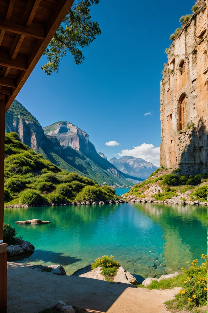 pixel beautiful scenery