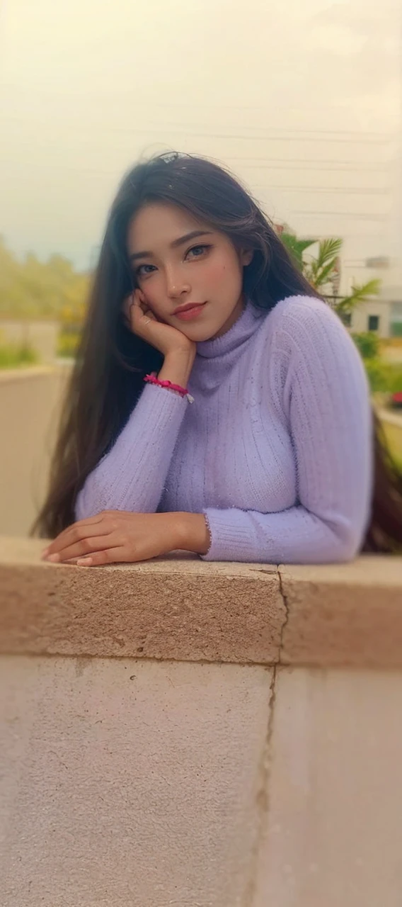 1girl, super beautiful girl, dream girl, wearing pink, ulzzang, dancing, in the background a concert in an amusement park, lightning in the sky, ultra details, ultra realistic, cinematic , octane render, 16k