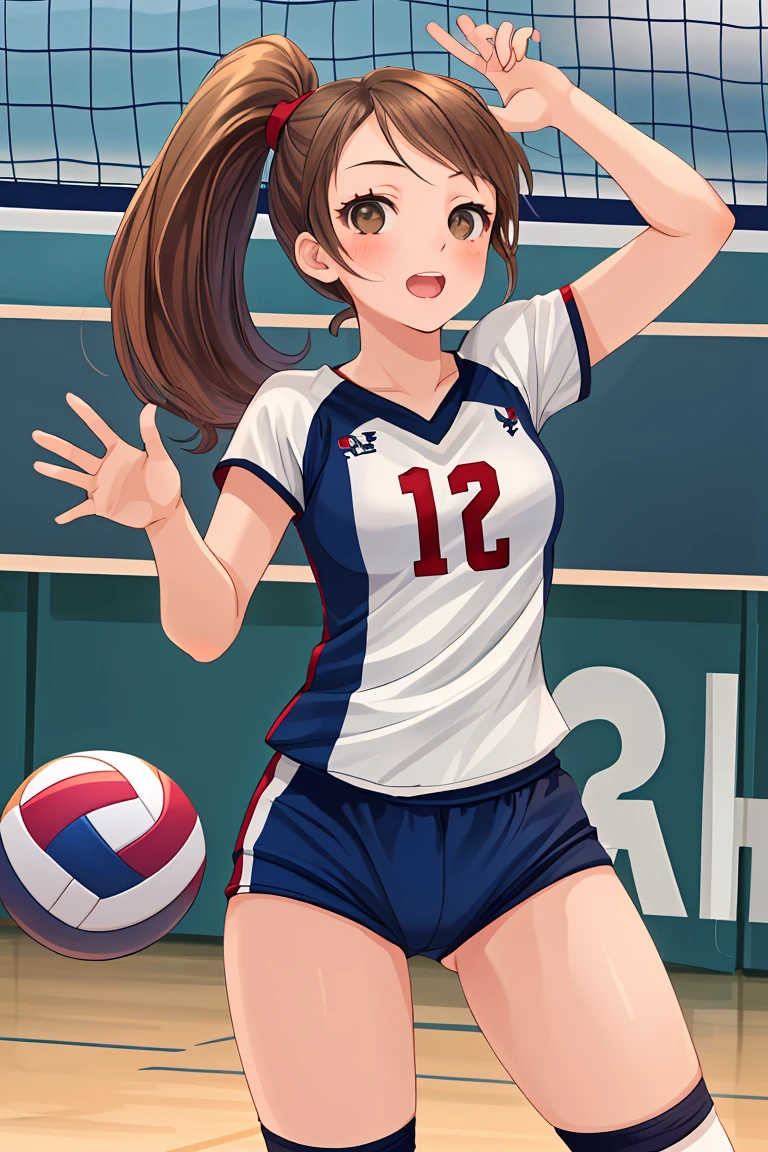 middle School girls volleyball beautiful girl Bloomers