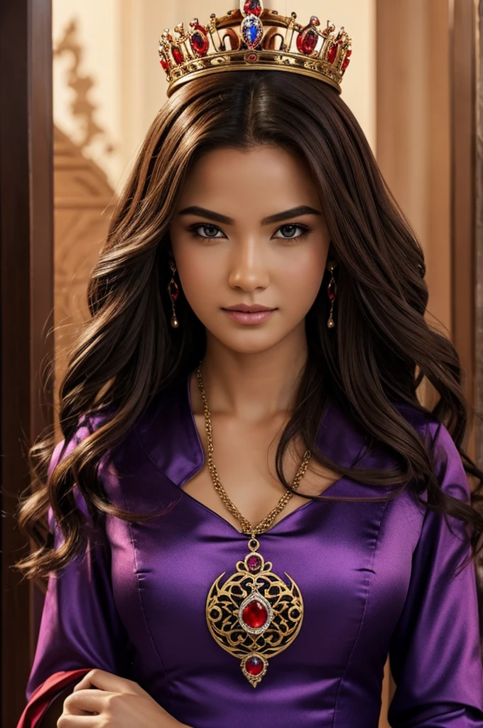 A beautiful destined queen
