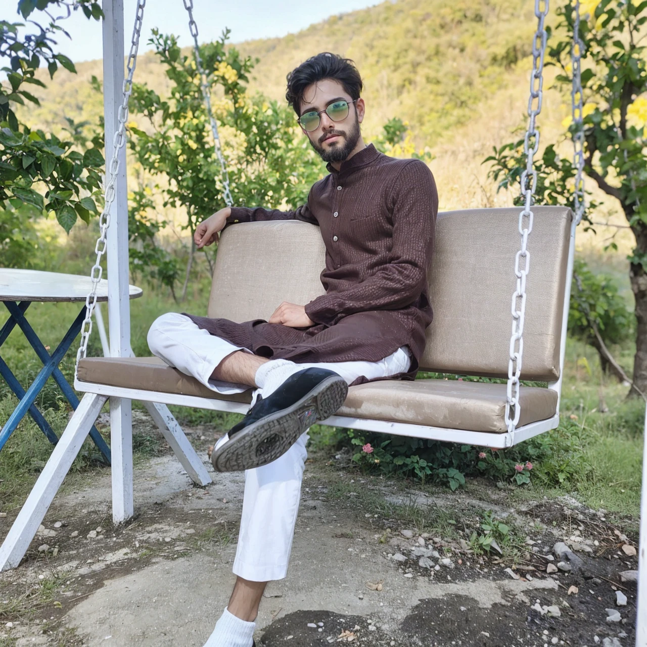 Realistic photography hansome boy
