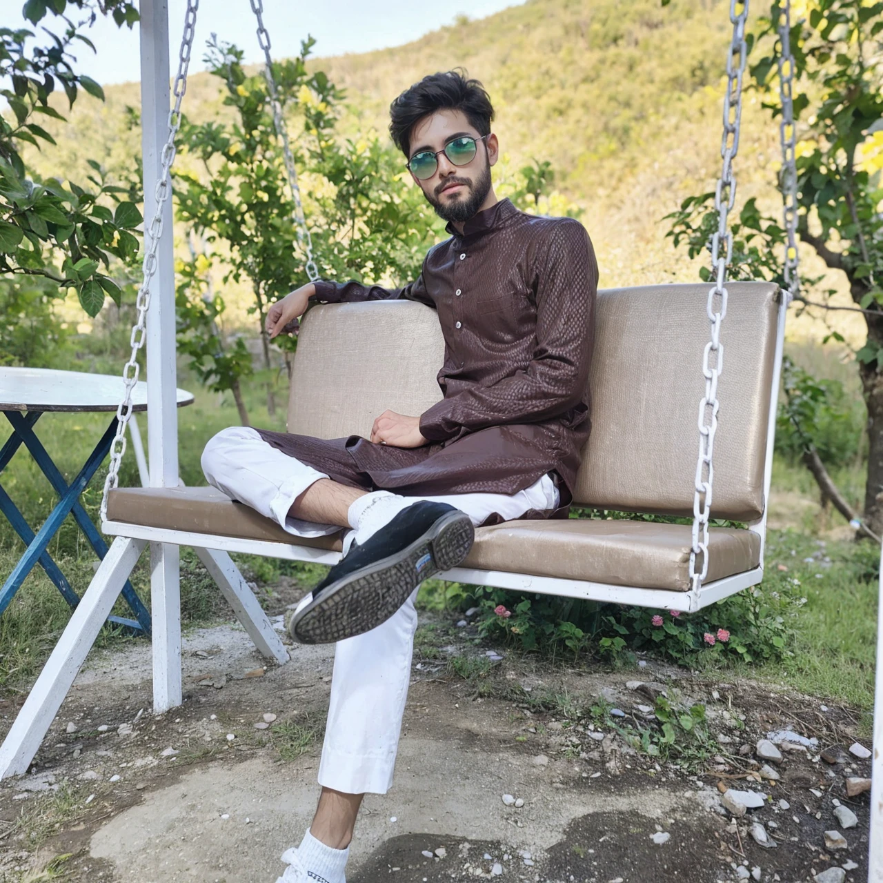 Realistic photography hansome boy ( change background )