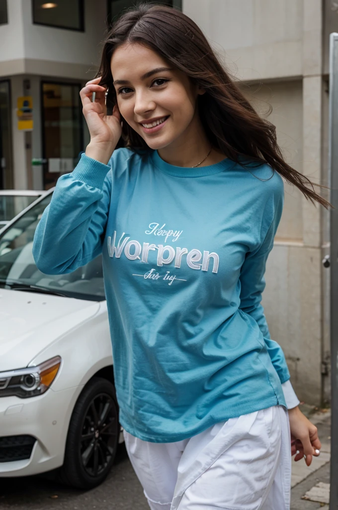 happy woman