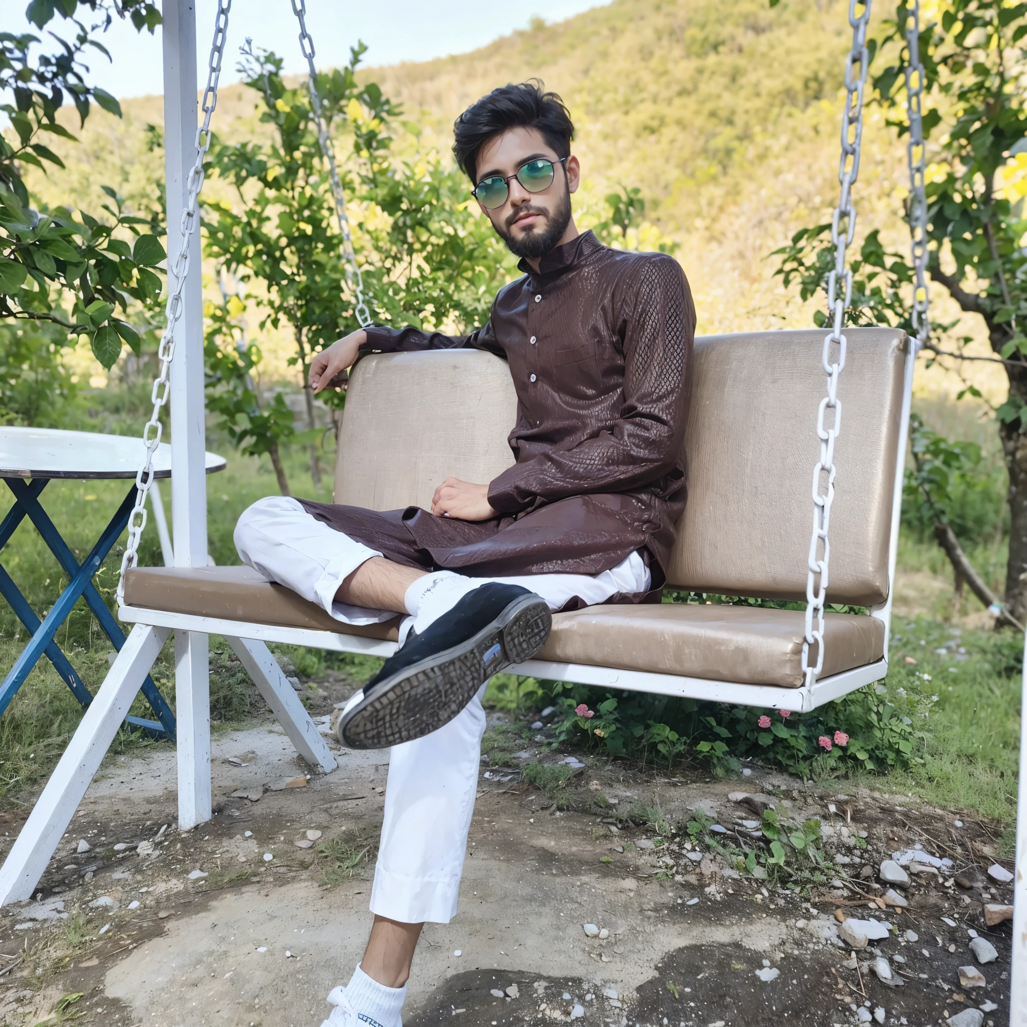 Realistic photography hansome boy ( change background )