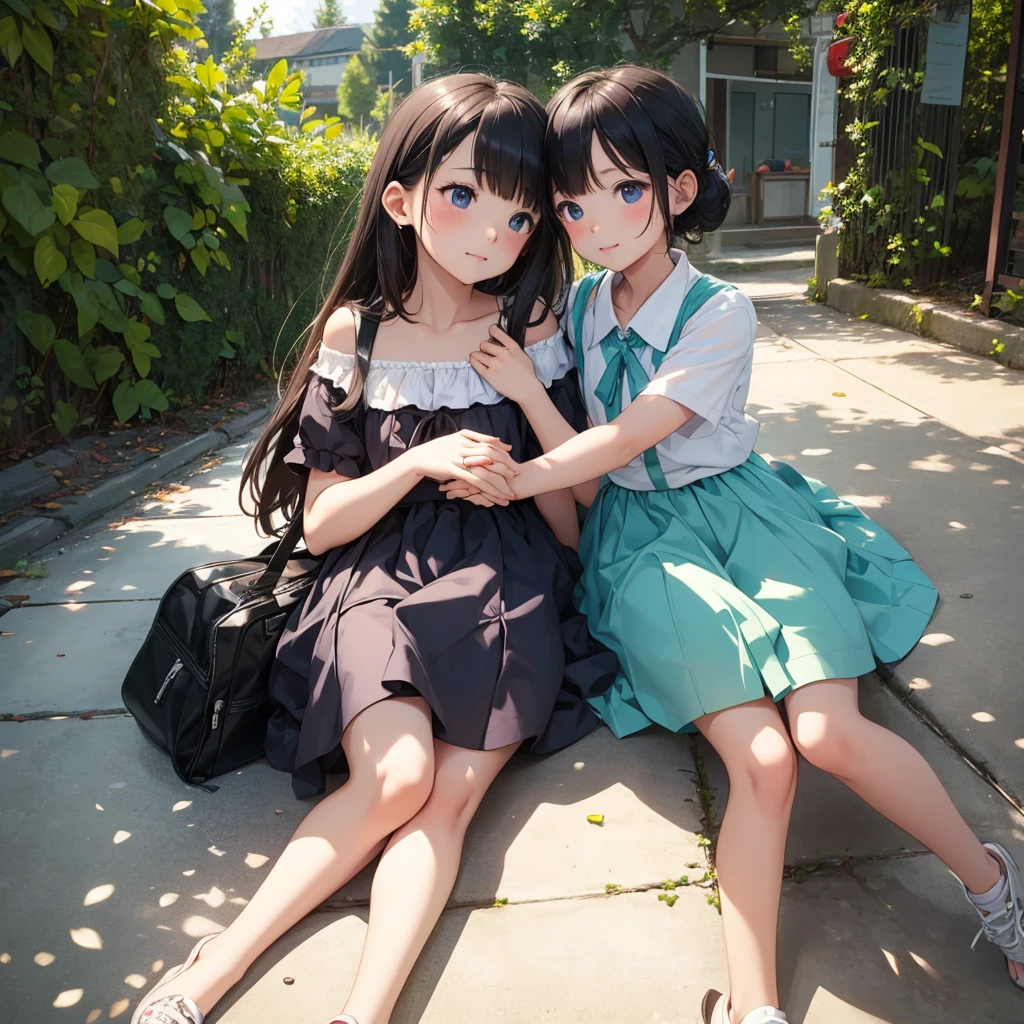 Many children Just love someone、Put your hand between someone else's legs