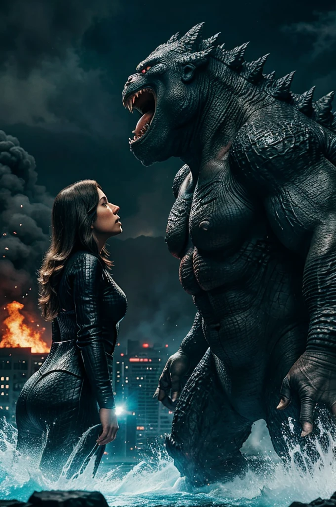 Godzilla and Kong combination 
