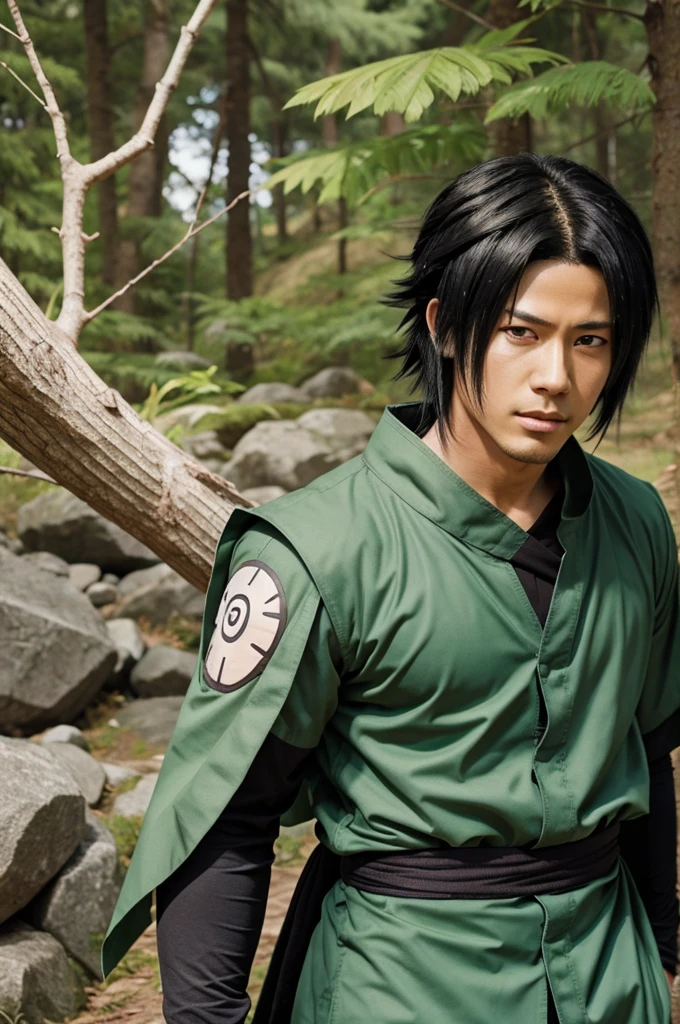 Sasuke in naruto sage mode