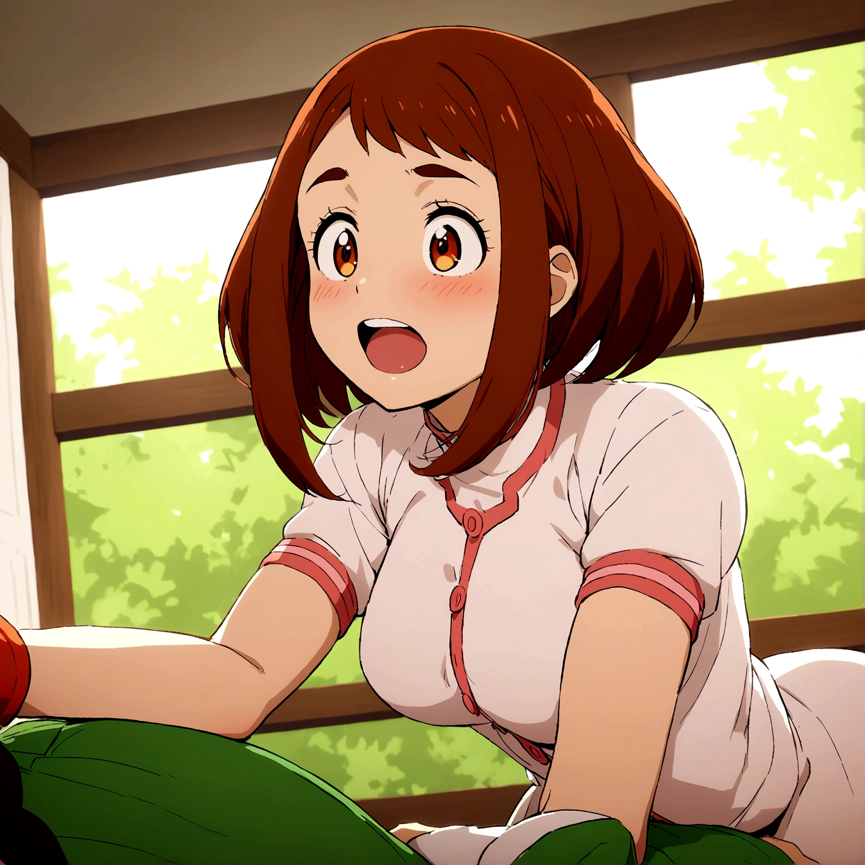 Gon Freecss has sex with Ochako Uraraka