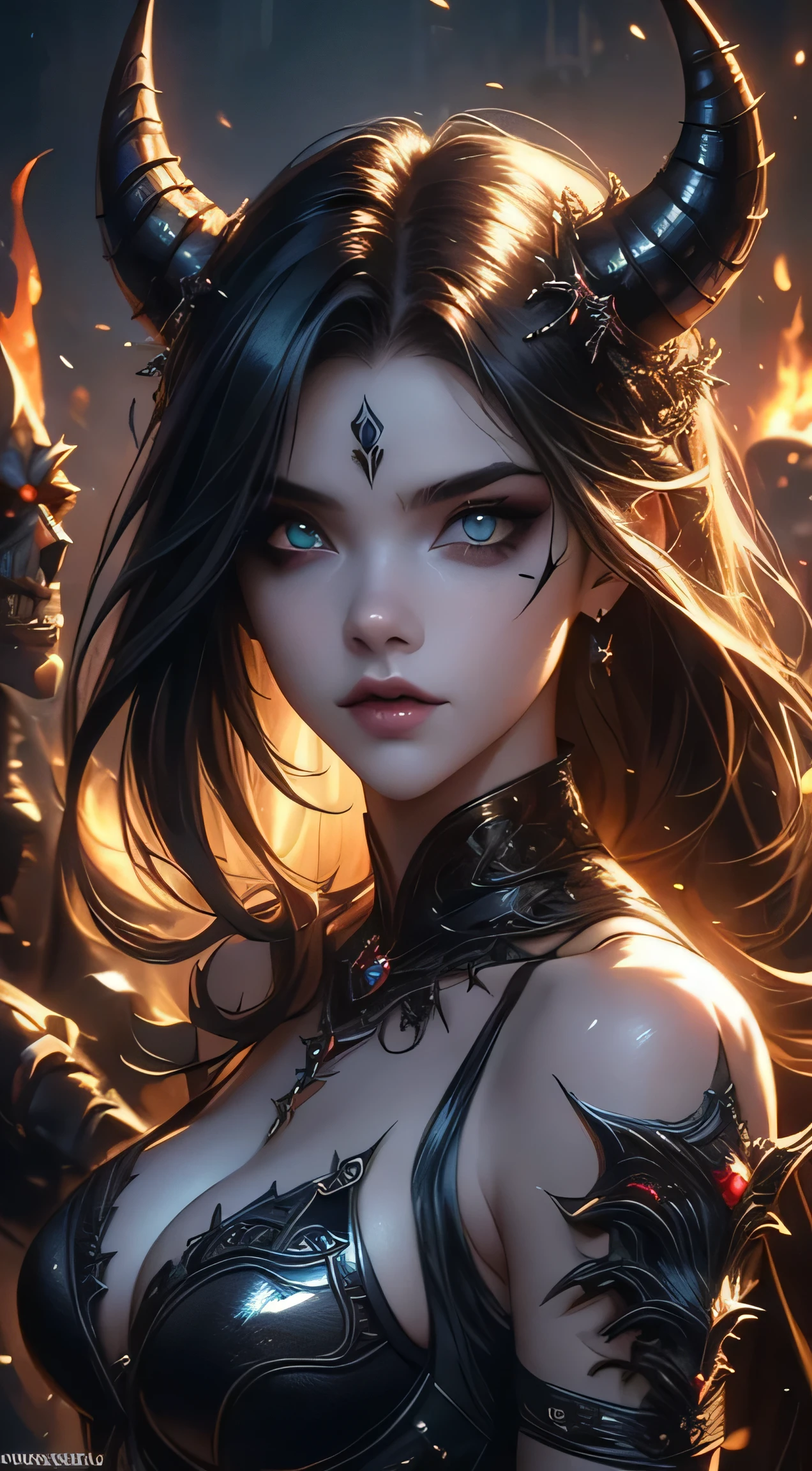beautiful woman, Black ink flow, 8k resolution, photorealistic masterpiece by Aaron Horkey and Jeremy Mann, intricately detailed fluid gouache painting by Jean Baptiste, professional photography, natural lighting, volumetric lighting, maximalist, 8k resolution, concept art, intricately detailed, complex, elegant, expansive, fantastical, cover