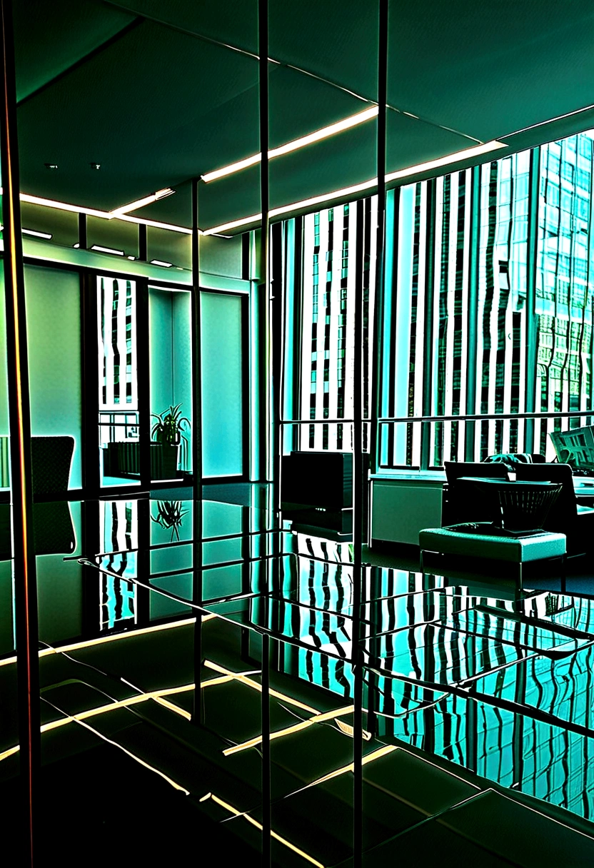 glass office