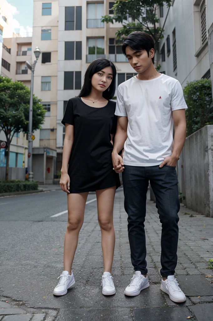 Foto 3d animasi couple