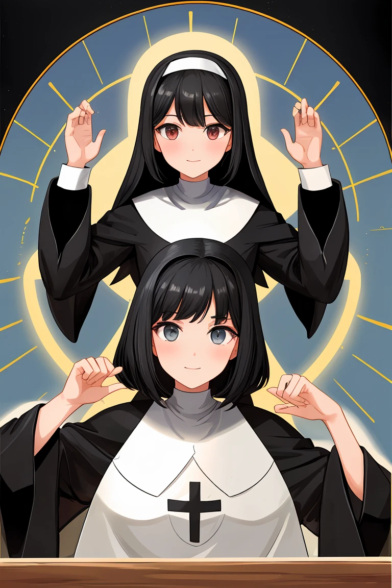 Sister　saint　Black Hair