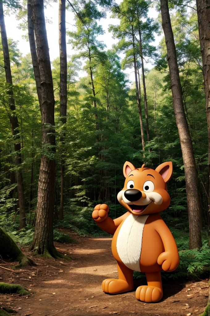 Forest cartoon