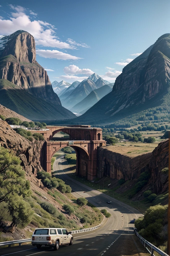 ```
An imposing, high-resolution image of a rugged, powerful indian lorry set against a scenic backdrop of a mountainous landscape or an open road, capturing the essence of adventure and excitement Taken from gta 5
```