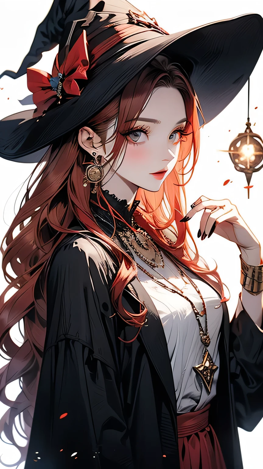 witch, Roleplaying, magician, magic, Redhead woman