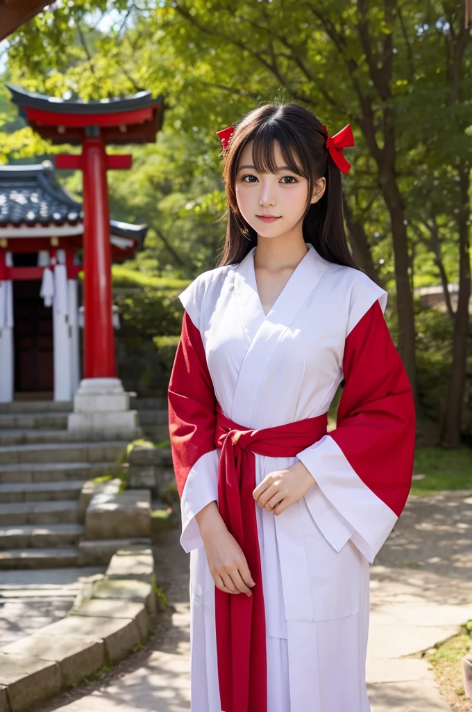 Shrine maiden beauty