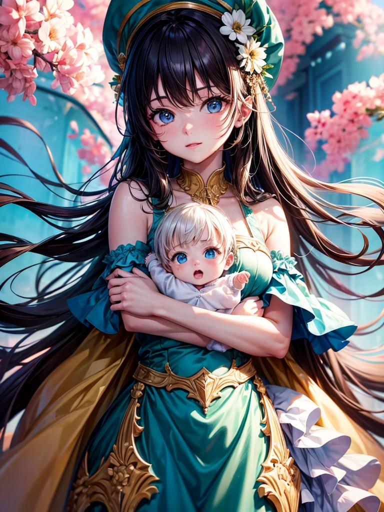 Highest quality,Highest Resolution,Newborns,