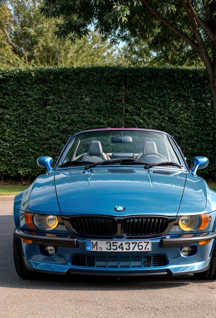 vintage bmw z3 facelift blue estoril 6 cylinder